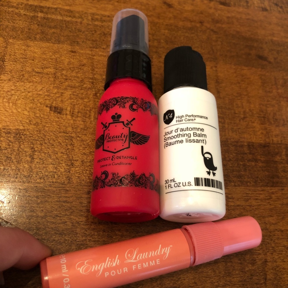 Hair products & Purfume